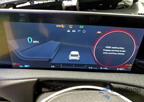 2023 Kia Ev6 Light z USA, uszkodzony, nr VIN KNDC34LA3P5612528